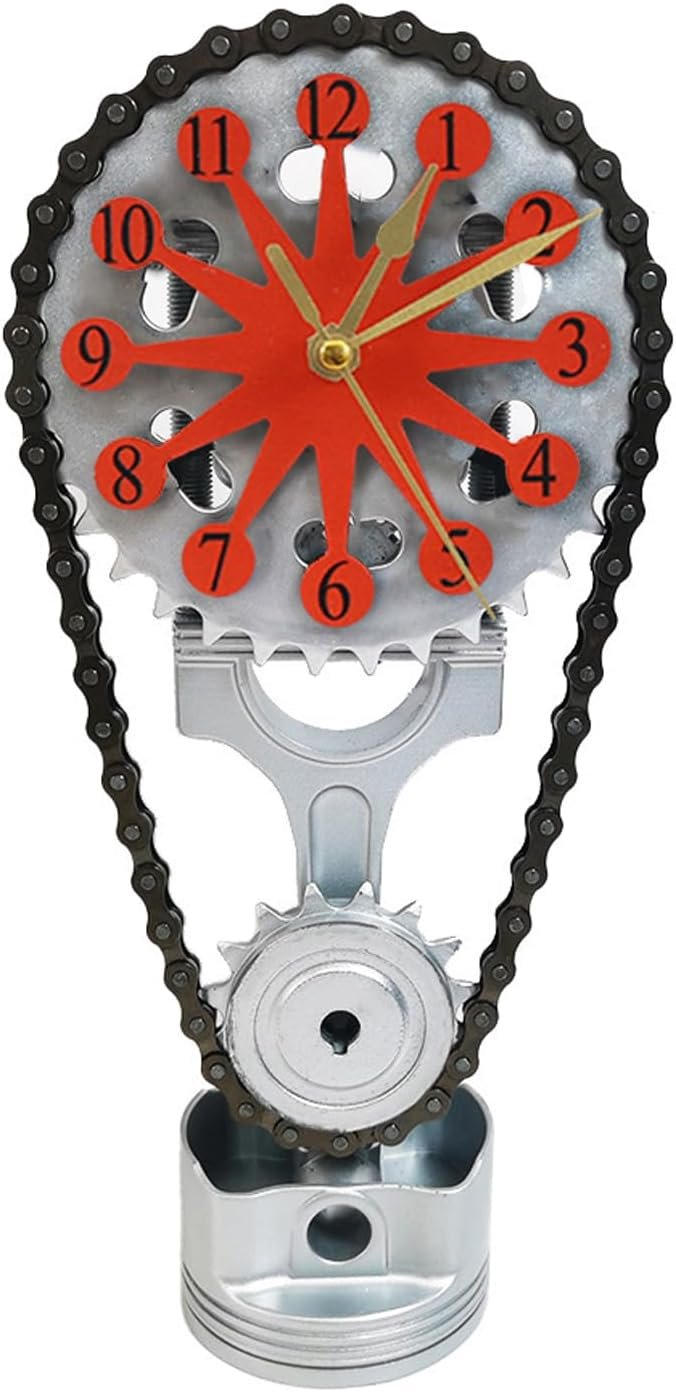Gear Clock Rotating Gear Timing Chain