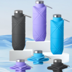 Foldable Silicone Water Bottle (600 ml )