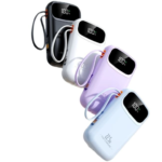 Tech Best Seller 22.5w Keychain Power Bank Charger Black Li-polymer Battery Micro USB,TYPE-C