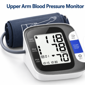 Smart Health Digital BP Monitor Upper Arm Blood Pressure Machine for Family Home Care With Memory