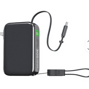 New Arrivals 30W/65W 10000/20000mah Multifunctional Power Bank with AC and Retractable Charging Cable